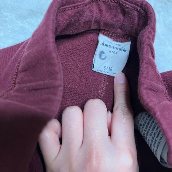 Abercrombie & Fitch Vintage Red Sweatpants XXS-XS - Picture 4 of 8